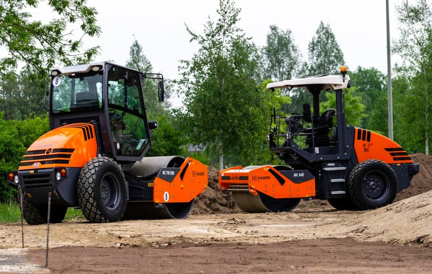 Wirtgen Group propose des rouleaux tandem et des compacteurs Hamm à la location